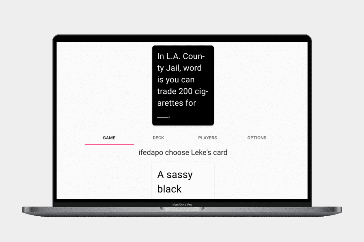 Cards Against Humanity